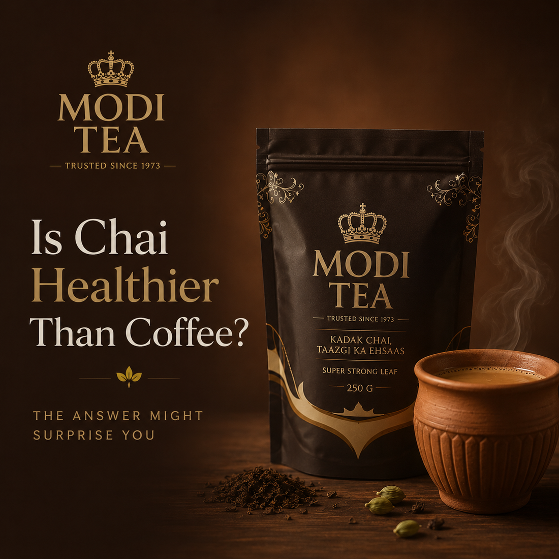 Is Chai Healthier Than Coffee? The Answer Might Surprise You