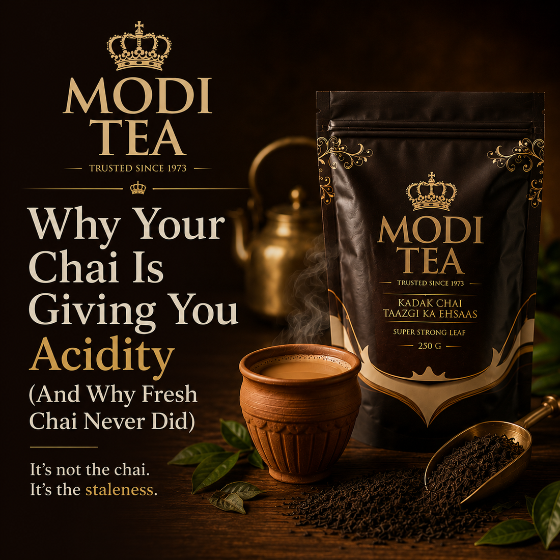 Why Your Chai Is Giving You Acidity (And Why Fresh Chai Never Did)