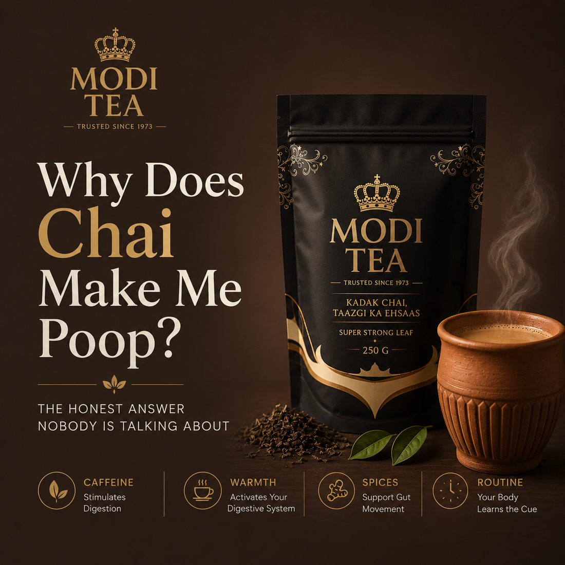 Why Does Chai Make Me Poop? The Honest Answer Nobody Is Talking About